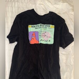 Black Bikini Bottom Graphic T-Shirt